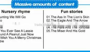 Best Fancy Gift for Children Learning Toy Music Story Teller With Music thumbnail-3