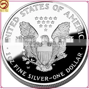Promotional Custom Ag.999 Pure Silver Coin thumbnail-1