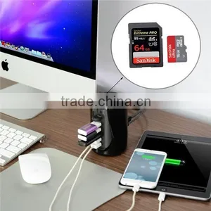 OEM Mac Shape Data Transfer and Charging Center and Have TF,SD Card Reader thumbnail-1