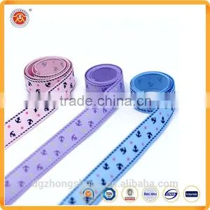 Fancy Pretty Printing Silk Ribbon With Custom Logo thumbnail-1