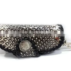 Python Leather Car Key Case Cute Key Wallet Leather Key Case thumbnail-1