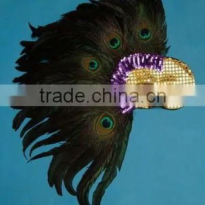 Half Feather Mask thumbnail-1