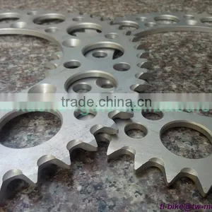 Titanium Motor Bike Chain Ring Customized Titanium Motor Bicycle Chain Ring High Quality Titanium Motorbike Bicycle Chain-ring thumbnail-2