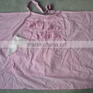 One Size Fits All 100% Cotton Pink Printing Baby More Nursing Cover for Breastfeeding thumbnail-2