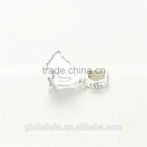 Floating Wholesale Engravable Charms European Charm Bracelet Necklace 100% Real 925 Sterling Silver S202 Best Gifts For You Or F thumbnail-3