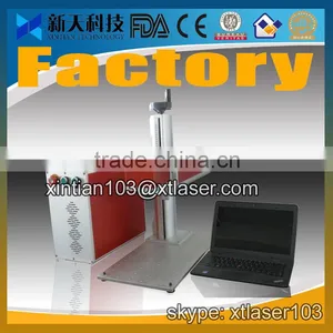 2014 Hot Sale Portable Mini Fiber Laser Marking Machine for Sale thumbnail-1