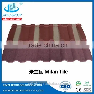 Building Materials Stone Coated Metal Roof Tile and Stone Coated Roofing Sheet thumbnail-2