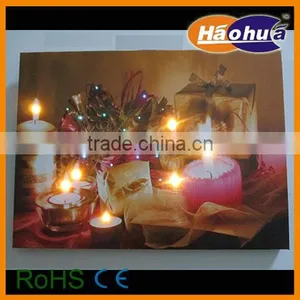 LED Optical Fiber Canvas Art Painting Light thumbnail-1