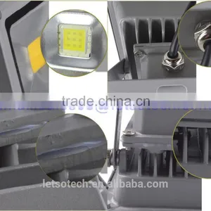 2016 High Quality Factory Price IP65 Cob Led Flood Light Outdoor Led Flood Light With CE &ROHS Warm White 3 Years Warranty thumbnail-2