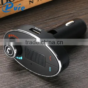 Phone Bluetooth Car Kit Adjustable Angle Bluetooth Speaker FM Transmitter Bluetooth Speaker TF Card Mp3/WMA Music Play thumbnail-3