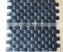 Special White and Black Scrawl China Floors Marble Mosaic thumbnail-6
