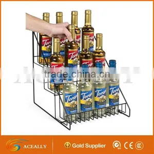 3 Tier Wire Countertop Rack for Convenience Stores thumbnail-2