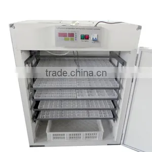 Digital Automatic 880 Chicken Egg Inustry Incubator With Solar Power Panel and Battery thumbnail-2