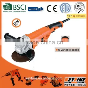 4-1/2 In. 10 Amp Heavy Duty Veribale Speed Angle Grinder thumbnail-1