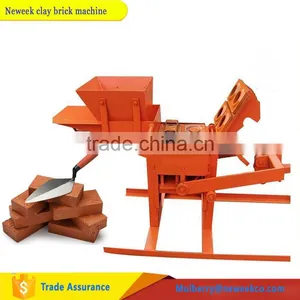 Neweek Environmental Small Manual Clay Brick Making Machine for Sale thumbnail-1