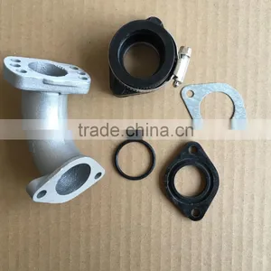 Intake Adapter Boot Rubber Pipe Flange Manifold Tube For Mikuni VM24 Keihin OKO Carburetor Pit Dirt Bike Motorcycle thumbnail-3