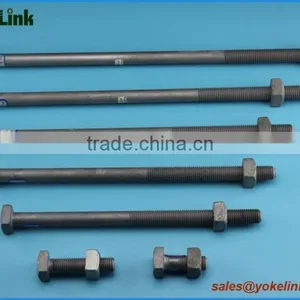 3/8''ANSI/IEEE Std C135.1 Carbon Steel Hot Dip Galvanized Machine Bolt thumbnail-1