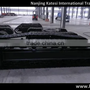 Double Chassis Rubber Crawler Track Undercarriage thumbnail-1