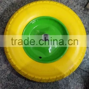 All Size pu Foam Wheel for Wheelbarrow & Hand Trolley thumbnail-4