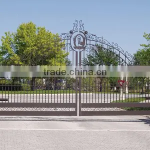 Aluminum/ Wrought Iron/galvanized Powder Coated Steel/Iron/ Decorative Metal Gate Designs thumbnail-4