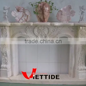 Stone Fireplace Mantel thumbnail-1