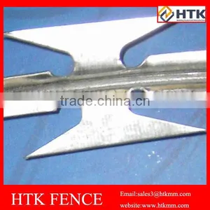 0.45-0.8mm Concertina Thickness Security Razor Barbed Wire Fence thumbnail-1