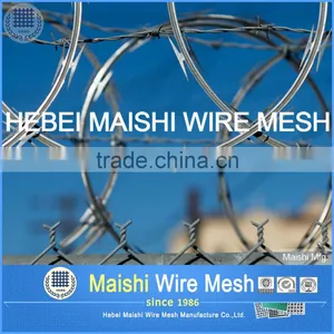 Concertina CBT-65 Razor Barbed Wire /Razor Ribbon thumbnail-3
