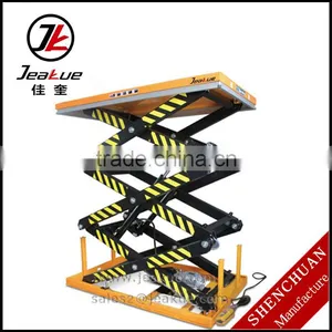 Stationary Three Scissor Electric Lift Platform/electric Lift Table thumbnail-1