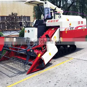 65HP WORLD Brand 4LZ-3.0 Mini Wheat Combine Harvester Price thumbnail-4