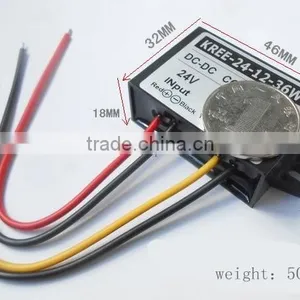 24V Switch 12V Power Converter 24V Switch 12V DC-DC Step-down Buck Module 24V Variable 12V5A3A10A thumbnail-4