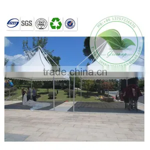 Cheap High Quality Elegant Shape White PVC Umbrella Shelter thumbnail-2