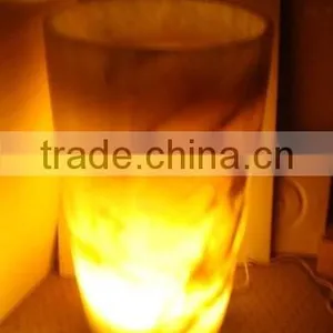 HOT SELLING BACKLIT ONYX PEDESTALS SINKS thumbnail-6