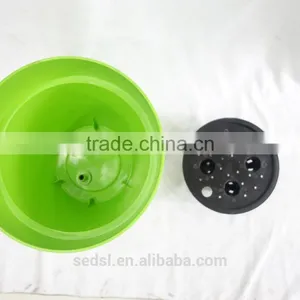 2016 Allibaba Com Boat New Virgin pp Plastic Garden Decoration Round Flower Pots thumbnail-5