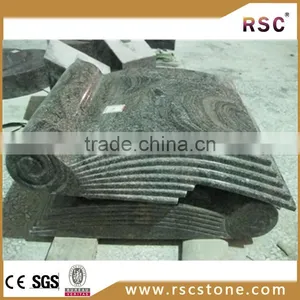 Grey Cross Granite Tombstone thumbnail-1