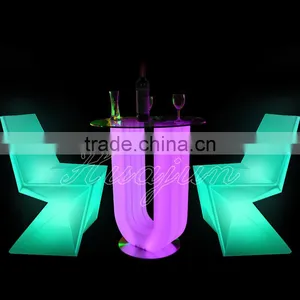 Modern Outdoor Rechargeable Battery Illuminated Led Sofa for Party, Event thumbnail-2