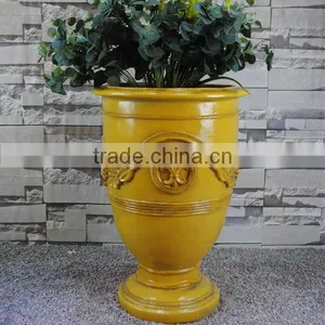 Classical Europe Style Polyresin French Garden Urn thumbnail-1