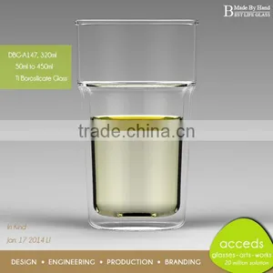 Popular Borosilicate Glass Double Wall Thermos Cup thumbnail-4