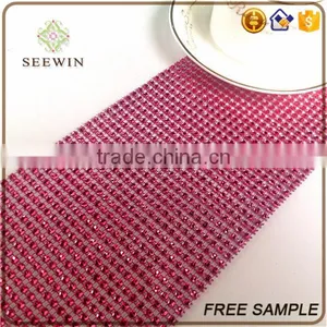 Royal Clean New Style Diamond Mesh Fabric for Table Runner thumbnail-3