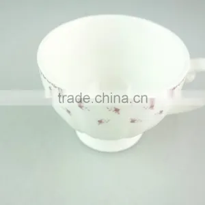 Cheap Porcelain Tea Cup With Handle Good Tabelware thumbnail-2
