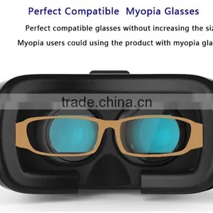 Cheap Vr Box V2 3 D Vr Glasses Mobiles 3 D Glasses Print Logo Oem With Bluetooth Gamepad Virtual Reality thumbnail-3