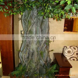 LXY081000 Factory Cheap Artificial Banyan Trees Plastic Ficus Bonsai Tree for Sale thumbnail-3
