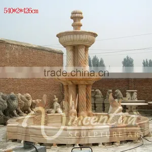 Large Decorative Outdoor Garden Water Fountain With Swan thumbnail-3