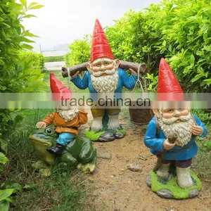 Popular 2016 Hot Sell Resin Craft Fiberglass Christmas Garden Statue Decorations thumbnail-3