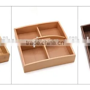 High Quality and Cheap Clear Wooden Storage Box for Nut and Candy thumbnail-3
