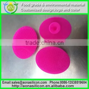 Super Soft Quality Silicone Face Washing Massage Pad Facial Cleansing Brush thumbnail-1