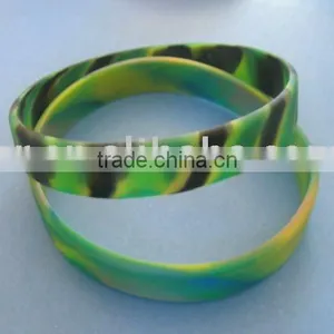 2013 Mix-color Silicone Bracelet,wristband thumbnail-1