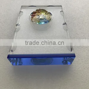 Wholesale Transparent Crystal Shield Award Trophy Manufacturer thumbnail-3
