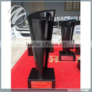 Custom Black Painted Stainless Steel Quality Trophy for F1 thumbnail-1