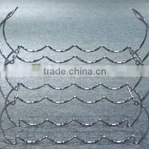 Chrome 12 Bottle Wine Rack thumbnail-1