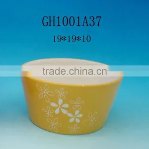 HANDPAINTING CERAMIC FLOWER POTS thumbnail-1